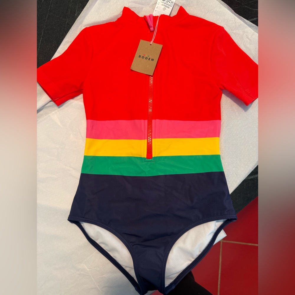 Mini Boden one piece swimsuit NWT